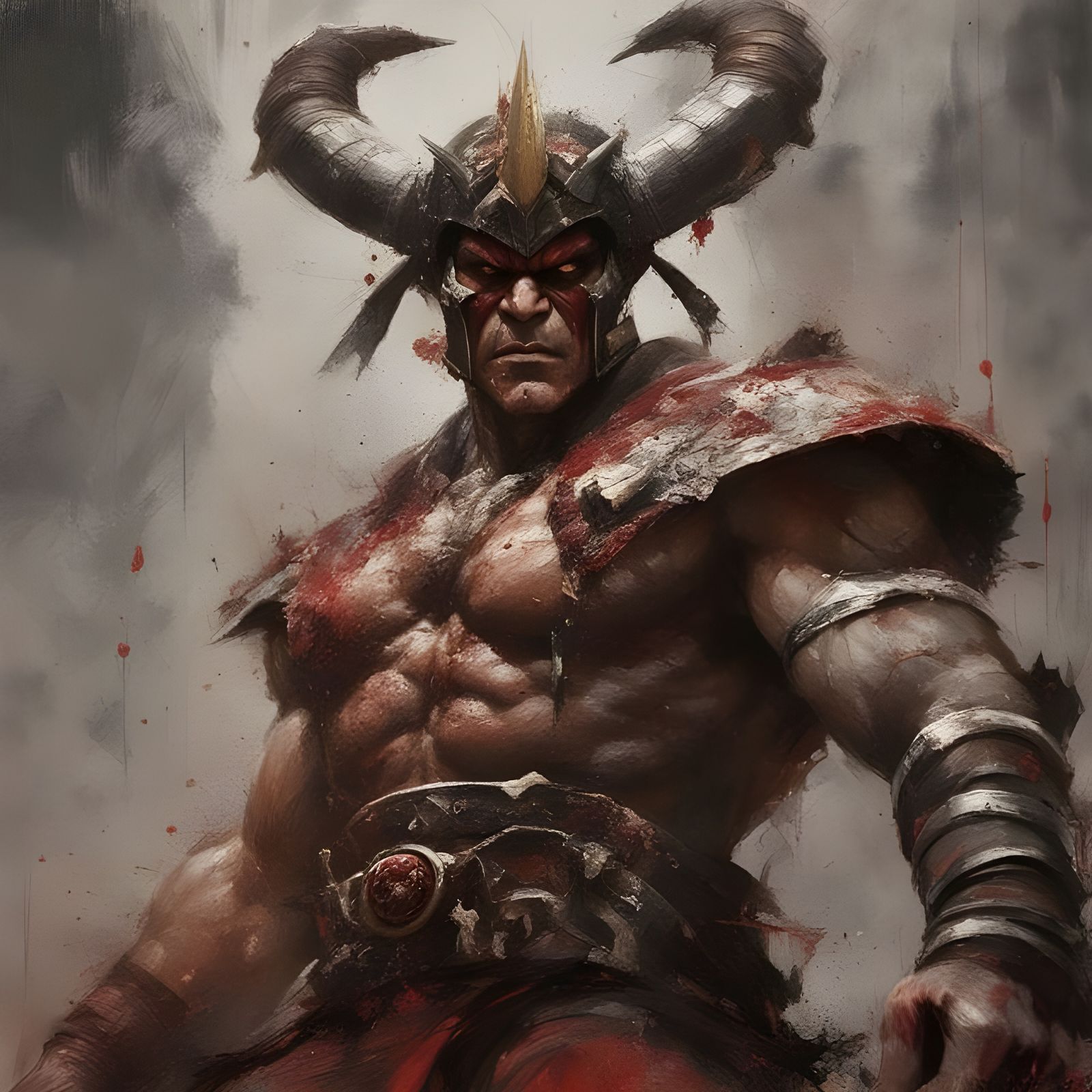 Mortal Kombat: Shao Kahn - AI Generated Artwork - NightCafe Creator