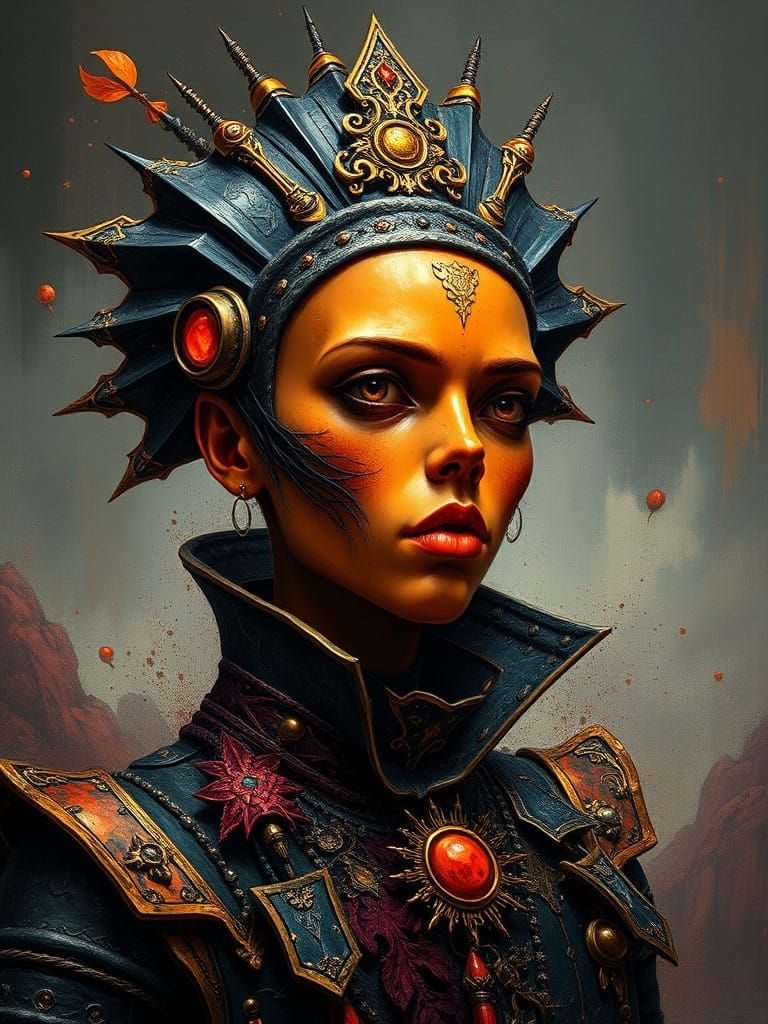 Medieval Futurism in Apocalyptic Cyberbaroque Style