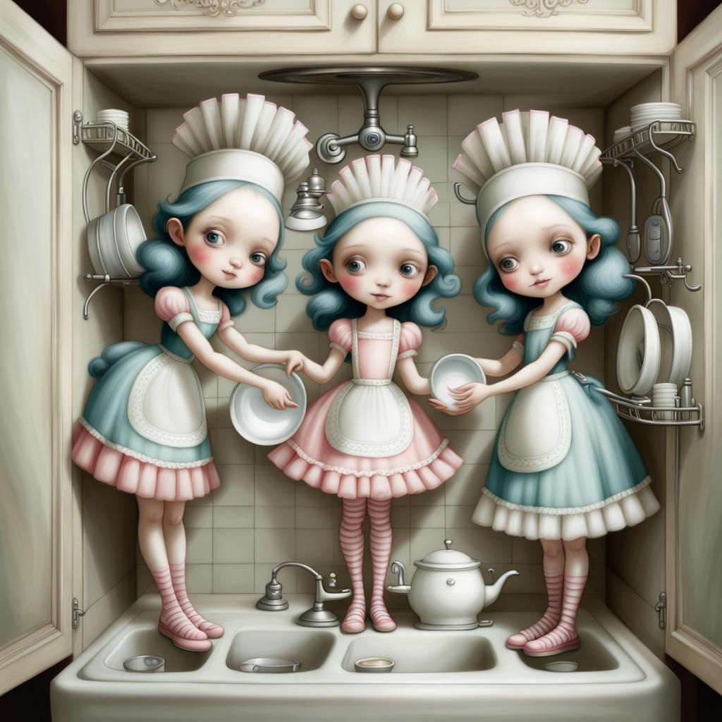 Dishwasher AI Generated Artwork NightCafe Creator