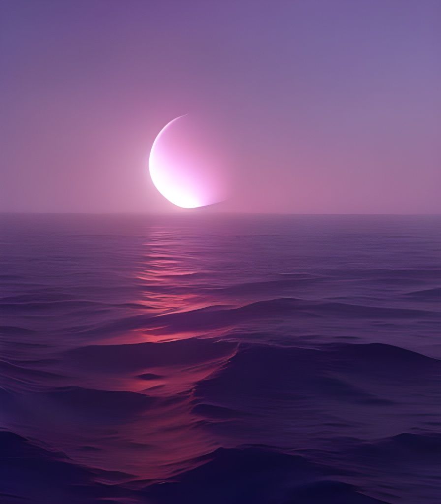 twilight landscapes series - VII Lunar