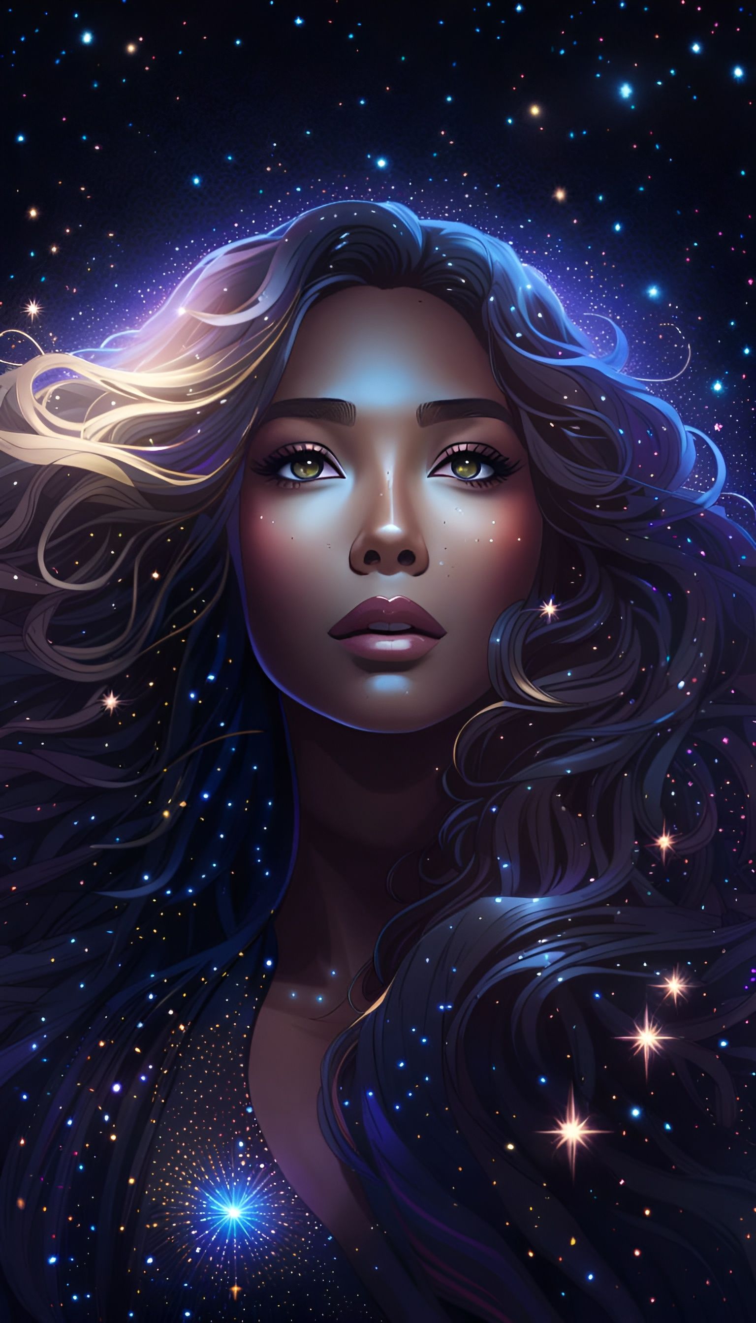 The Galaxy Within - AI Generated Artwork - NightCafe Creator