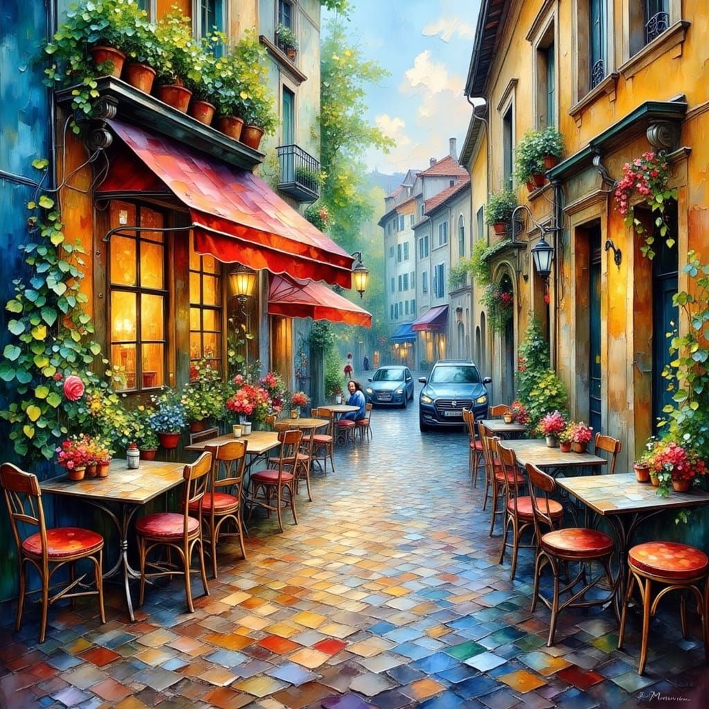 Cafe street   by @Neverland