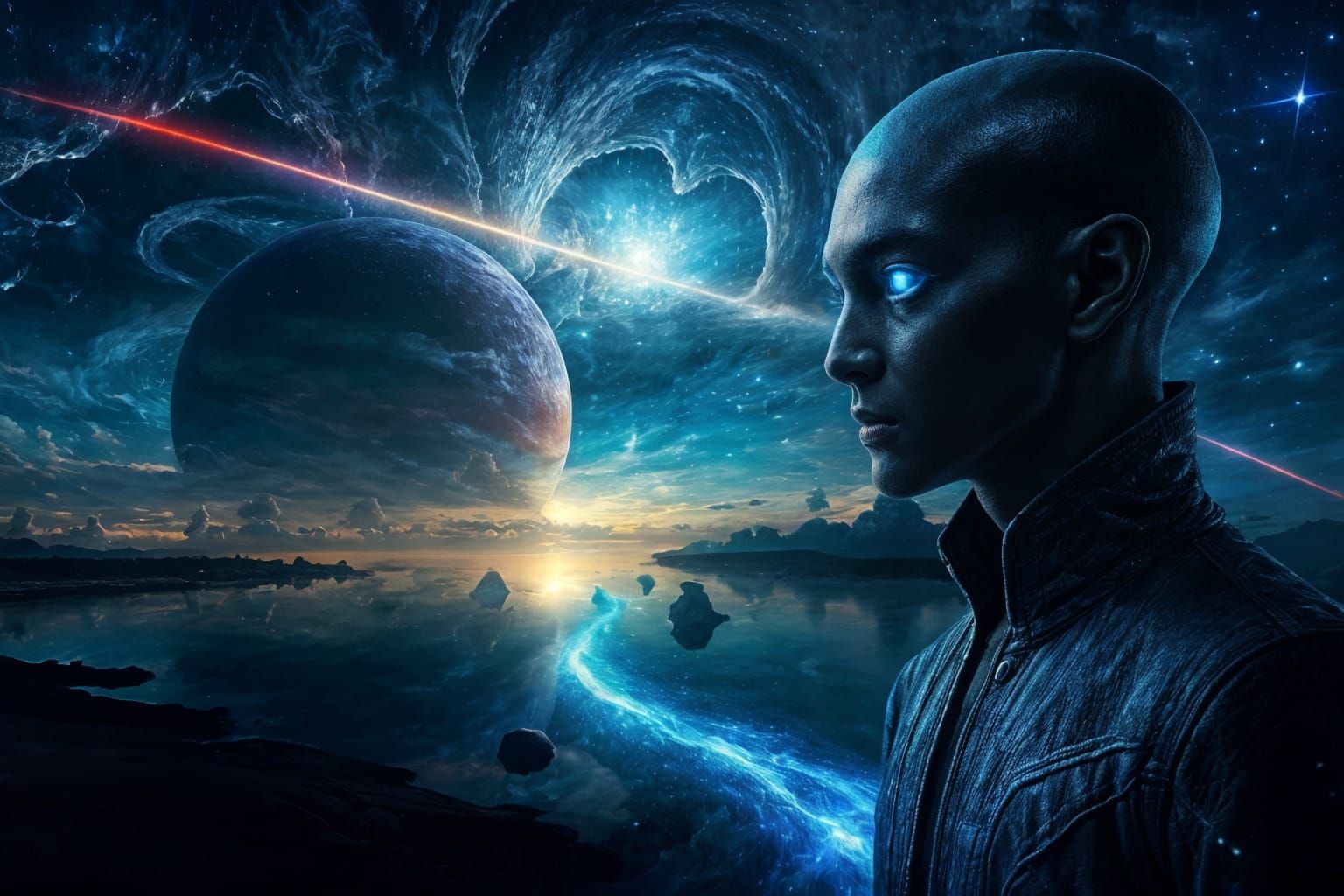 👽 Name: Virex Taluun Title: The Echo Diplomat of the Nebula...