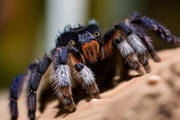 Imposing tarantula  by @TanYG