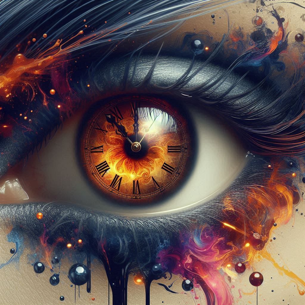 Time flies by in the blink of an eye....