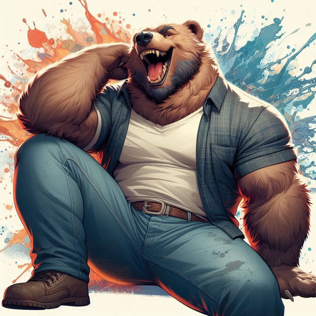 Happy Bear D&D Concept art