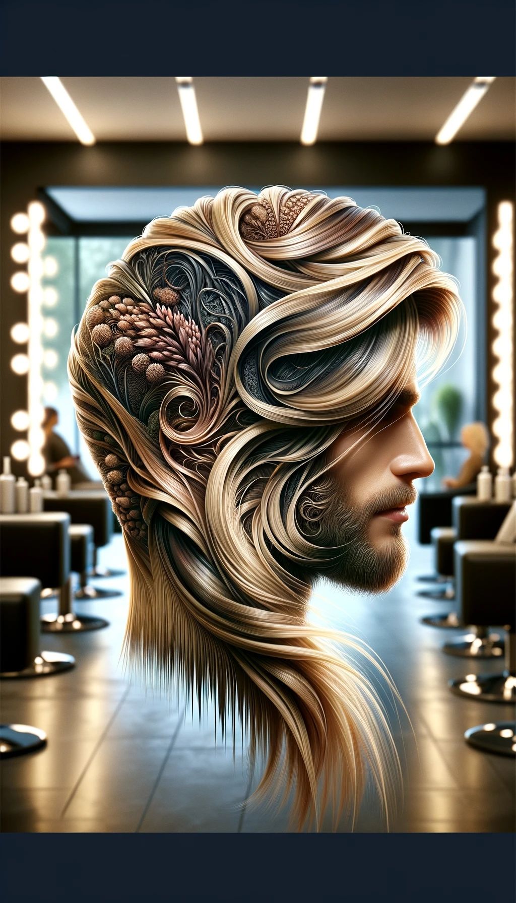 I am become hair, greeter of Salon guests.