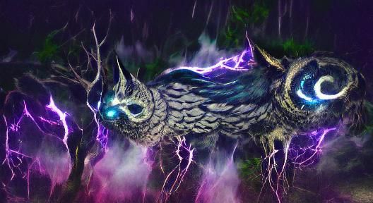 owl of thunder. nocturne, the spirit realm