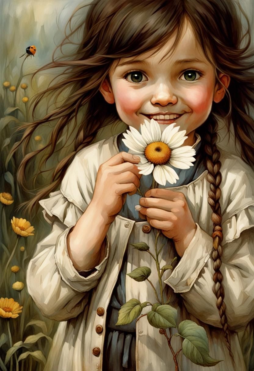 Carry one smilling