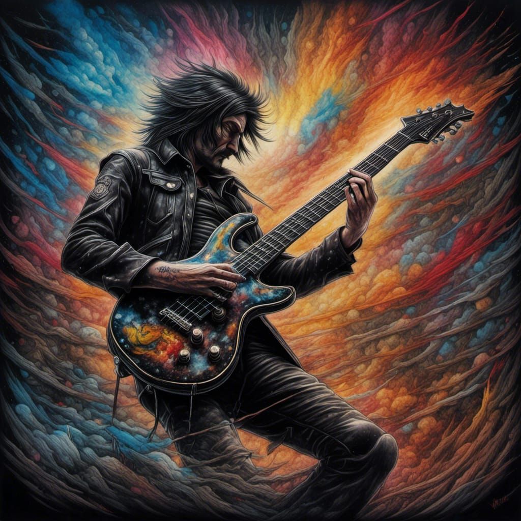 <lora:VibrantAnimeSplatter:1.0><Lemmy Kilmister:1.2>ripping ...