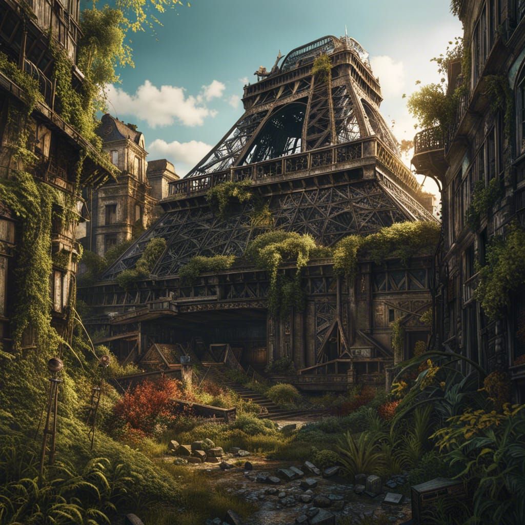 Good-bye Paris  by @Gokiburi