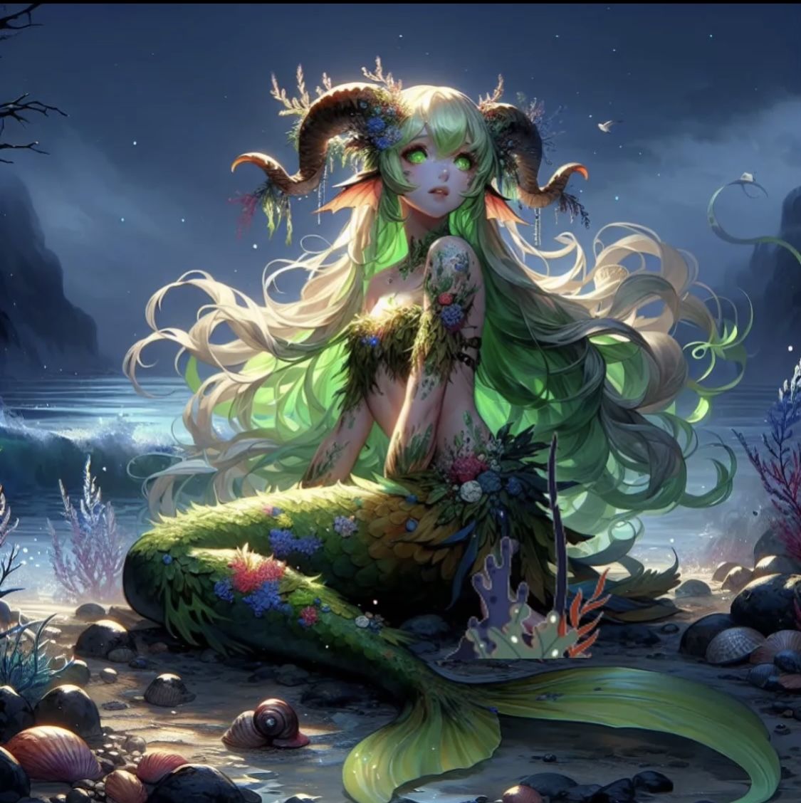 Capricorn Mermaid Redo