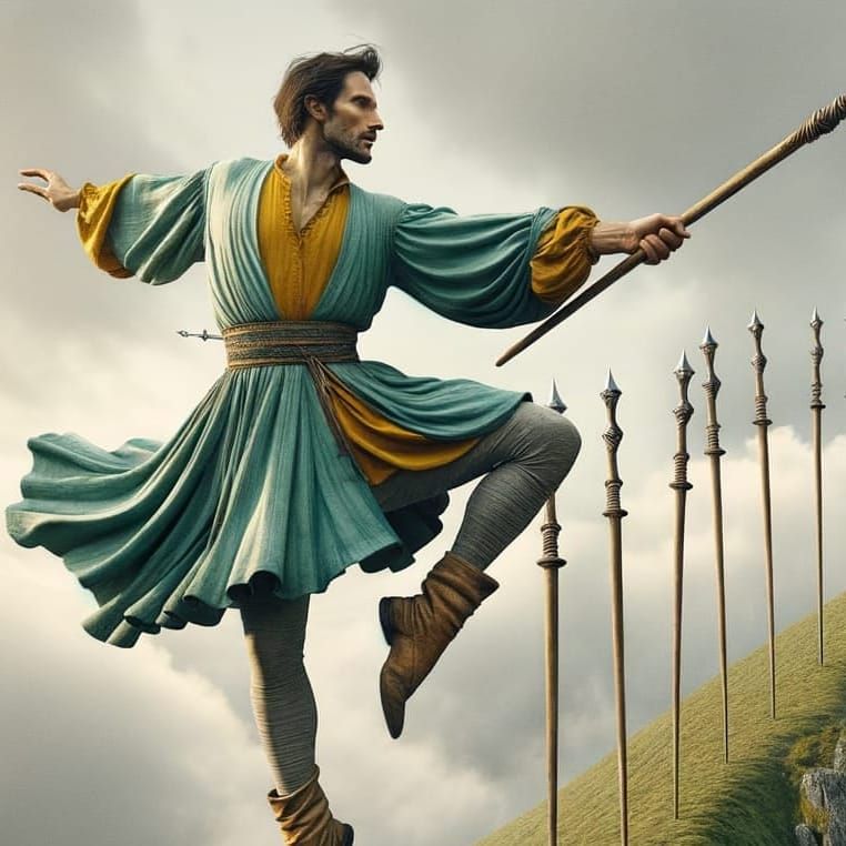 Seven of Wands, Tarot