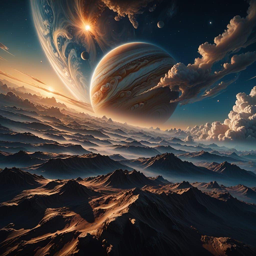 Jupiter has an earth like atmosphere  by @F14D