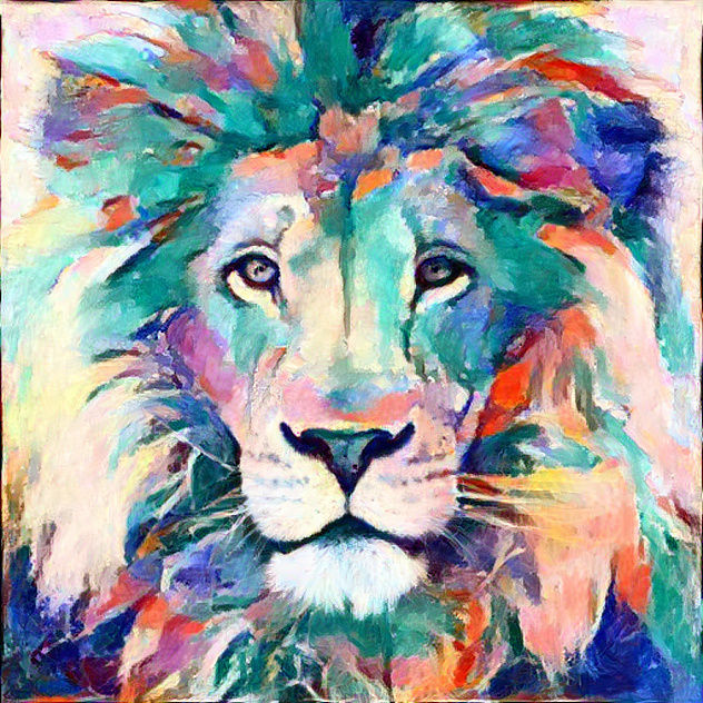 lion portrait