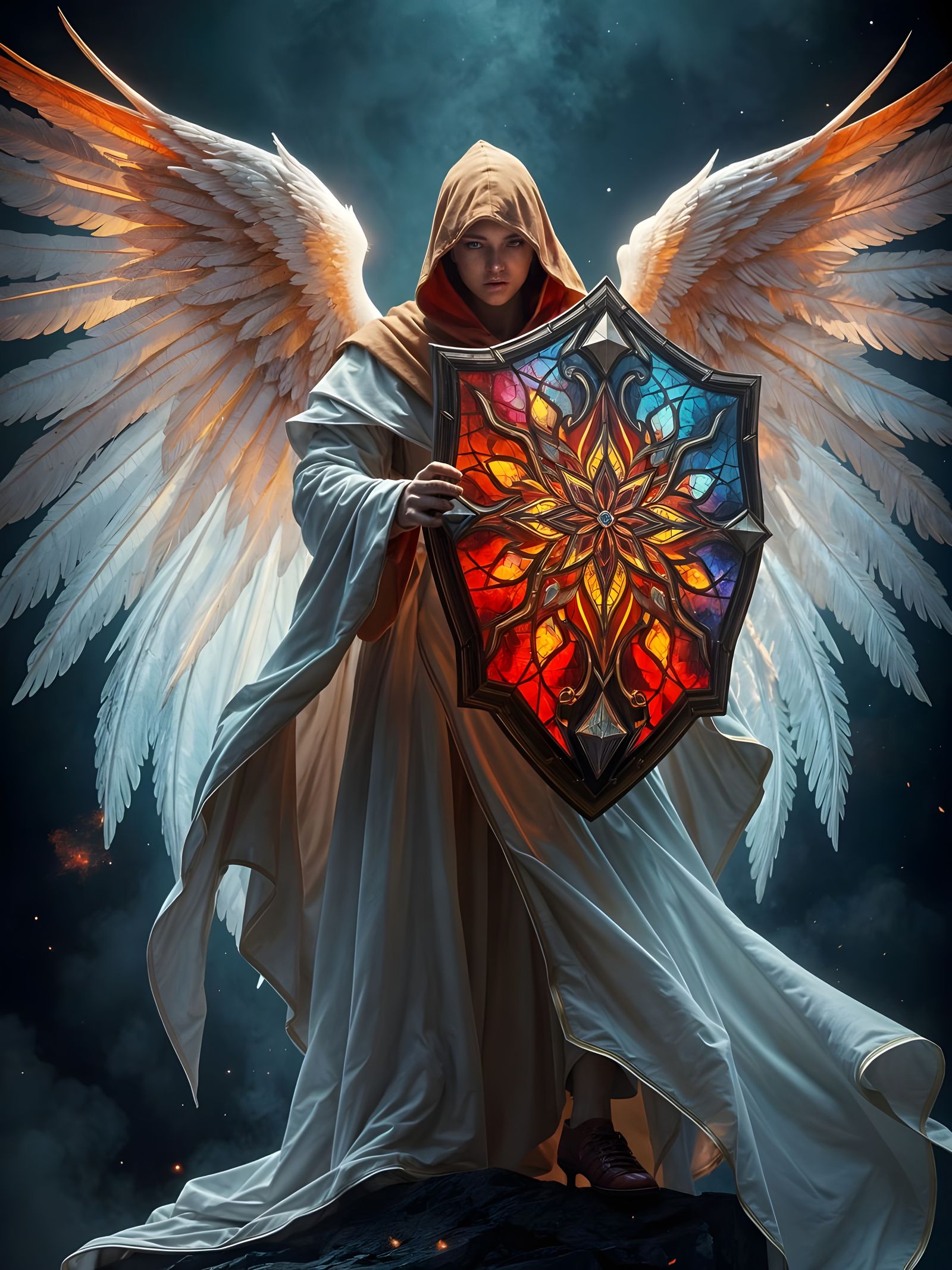 guardian angel  by @Krawuzzn