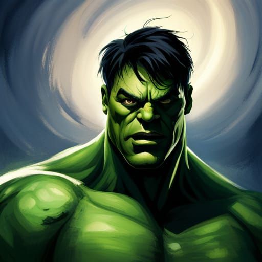 The Hulk - AI Generated Artwork - NightCafe Creator