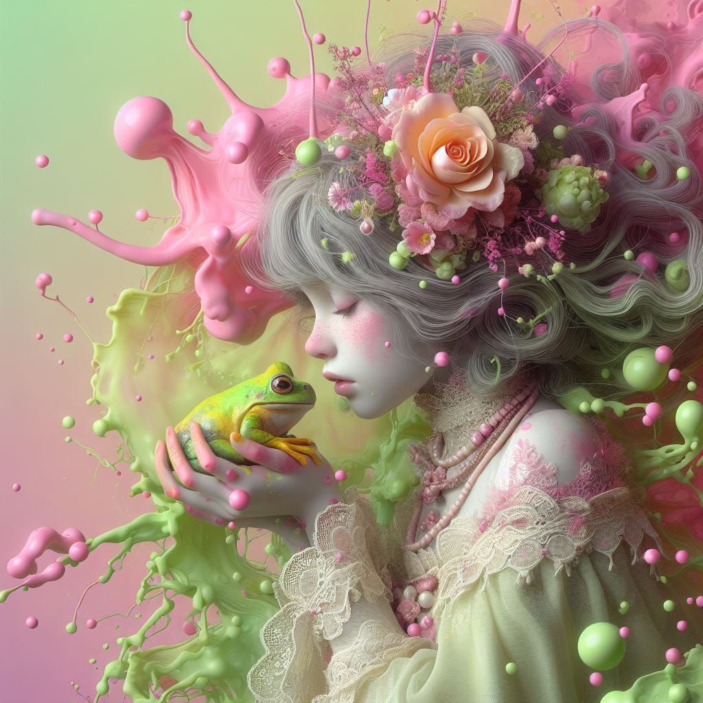 🐸 the frog's song guides us to find beauty in unexpected pl...