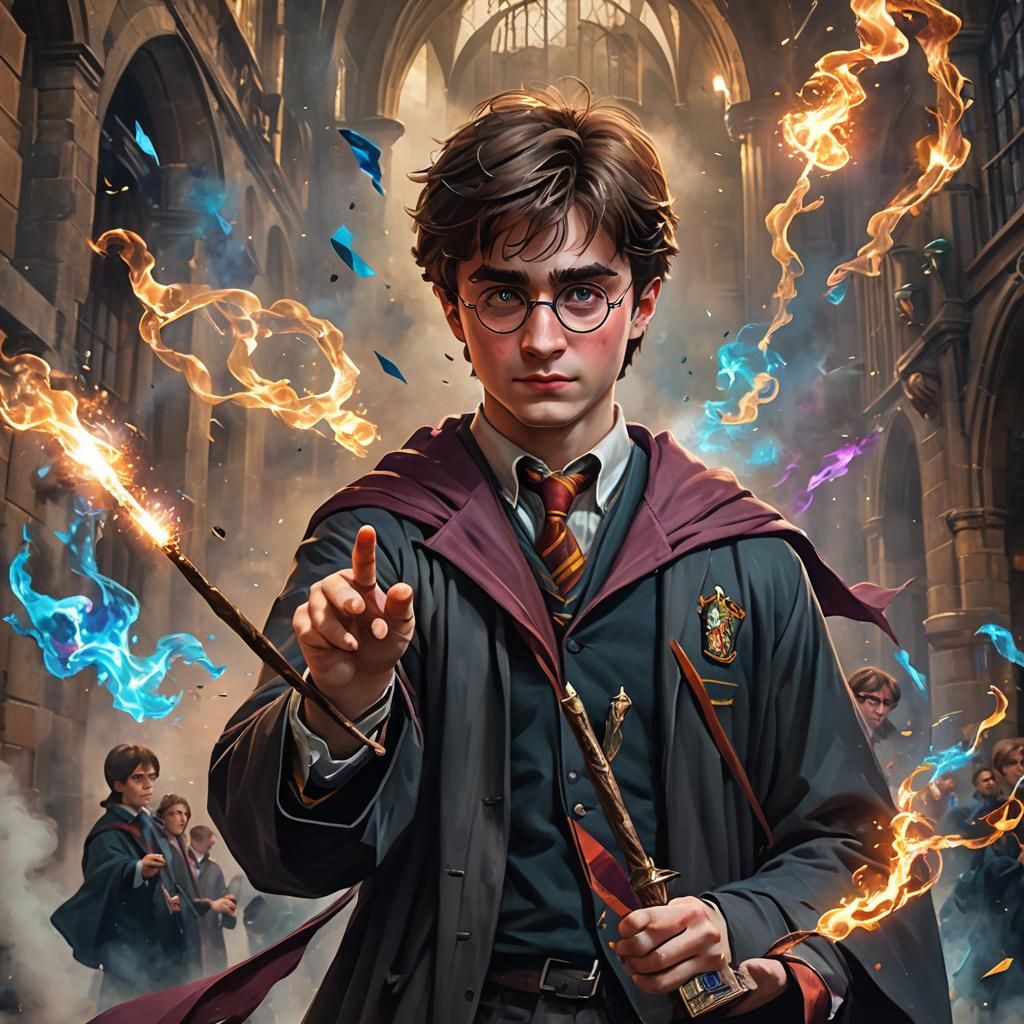 Illuminate the Imagination: Harry Potter's Enchanting Spellcast! - AI ...