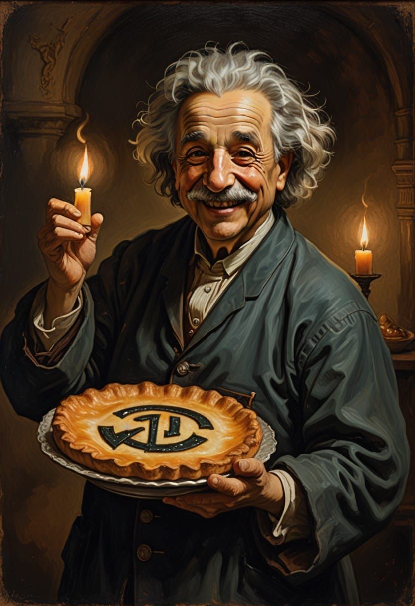 Happy π Day & Albert Einstein's Birthday ⁴