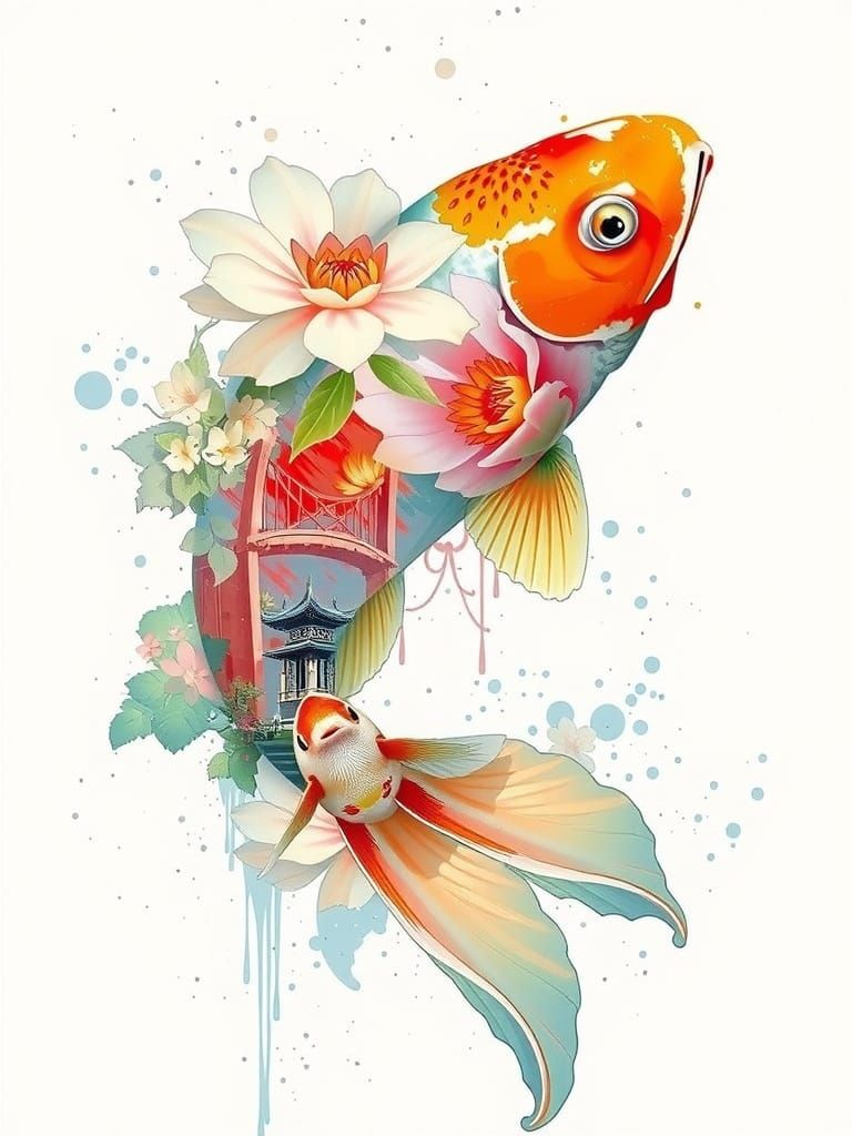 double exposure image