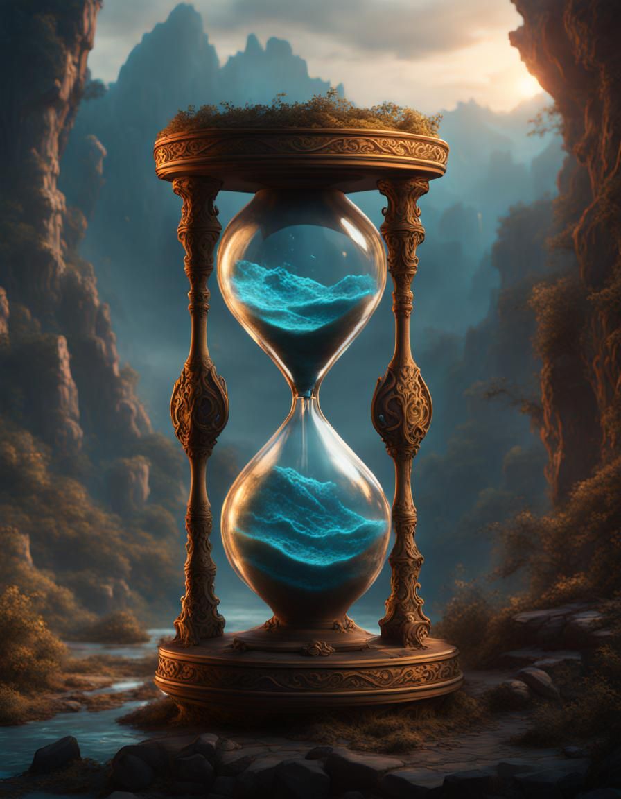 hourglass - AI Generated Artwork - NightCafe Creator