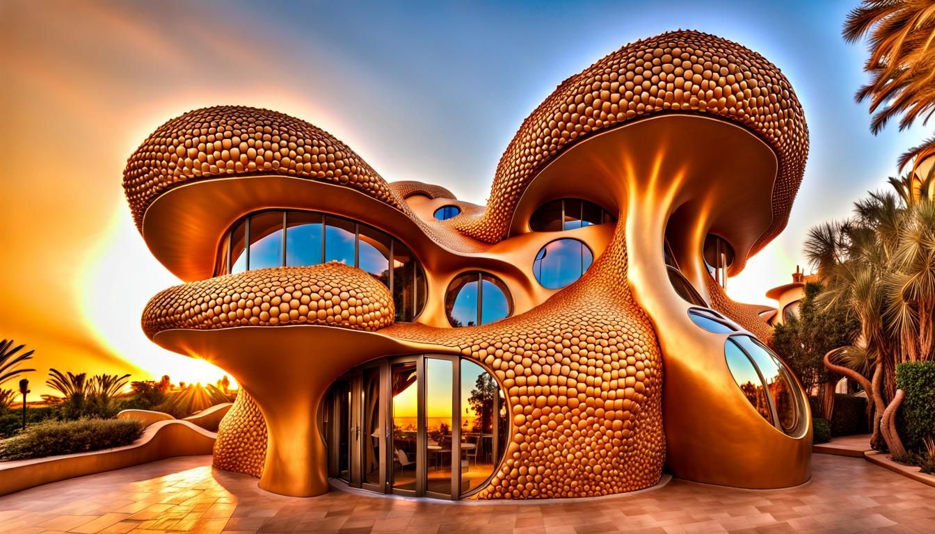 abstract house AI Generated Artwork NightCafe Creator