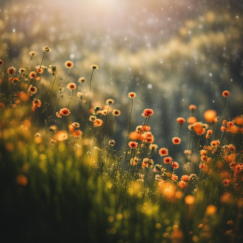 Professional Photography with Bokeh and Natural Lighting