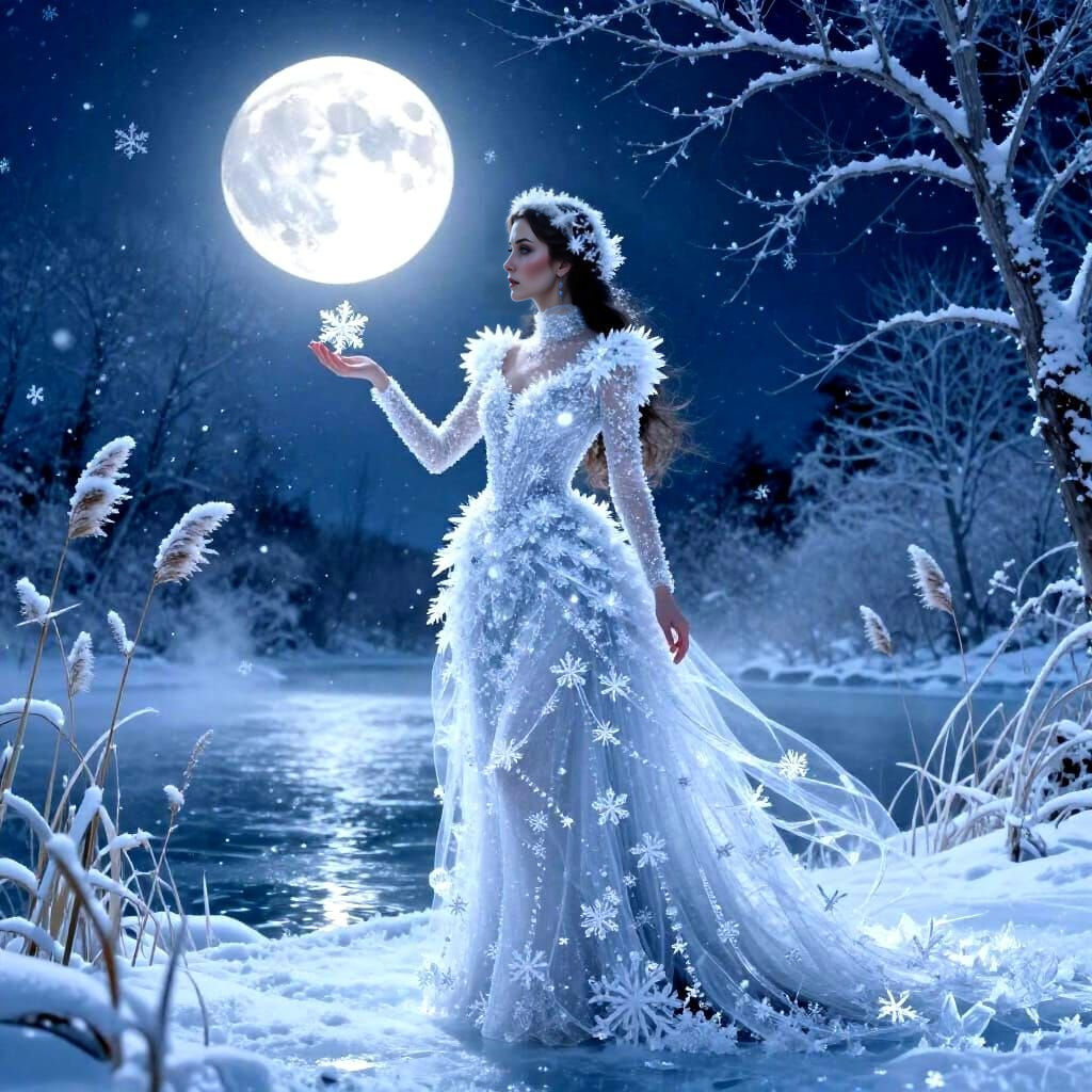 The Queen of Winter’s Breath  by @KarenK