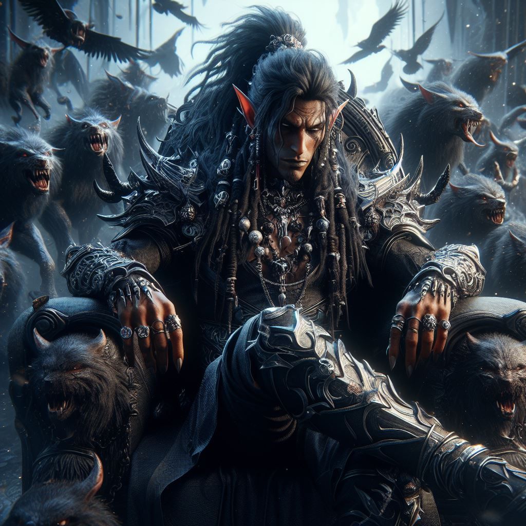 Dark Elf Lord BI 1-4