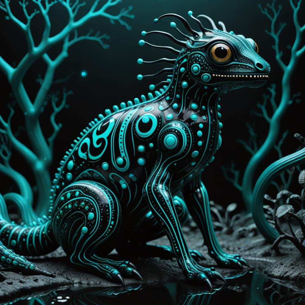 Ethereal Being in Cosmic Realm