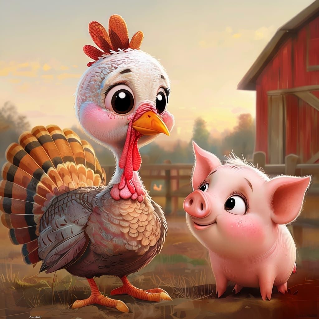 "I think you should be their Thanksgiving Dinner!"