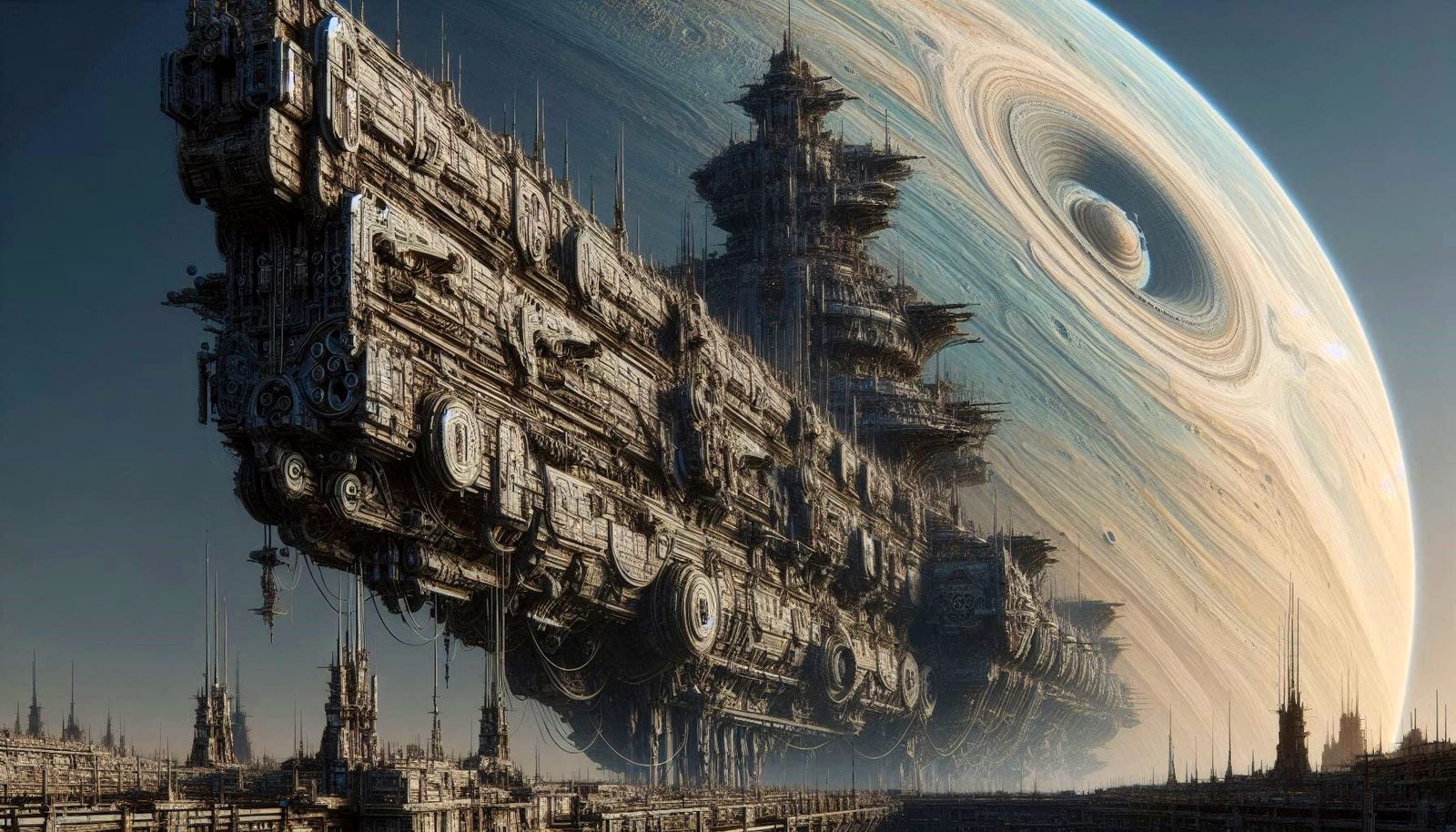 Leviathan on dockyard