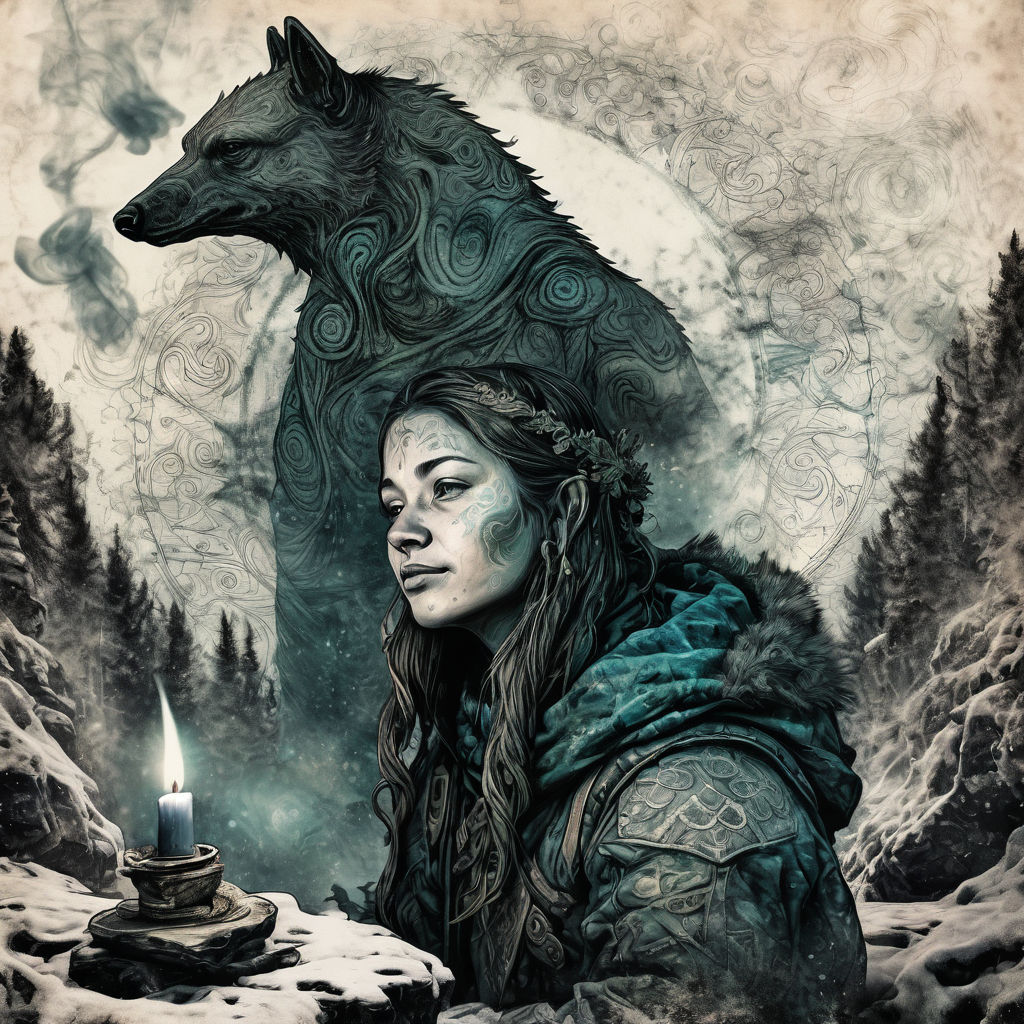 Notho-Antartica/A Paleotale of a mysterious tribal girl