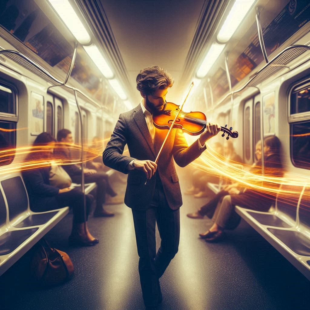 “Melodies in Motion: A Soothing Commute ”