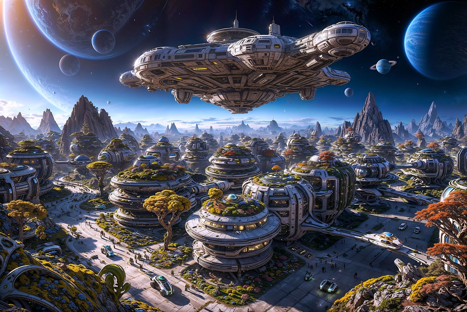 A postcard from the Galaxy