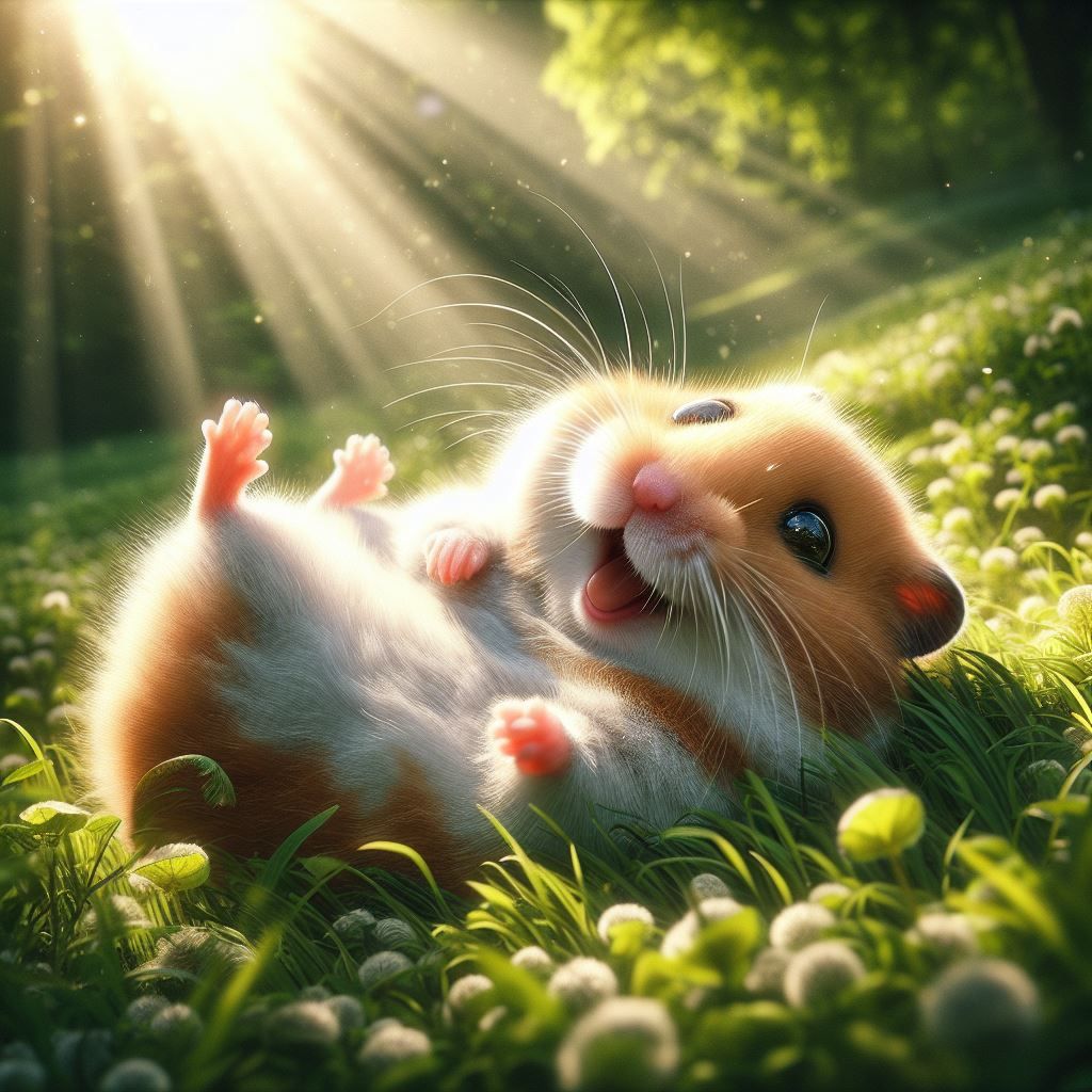 Piggieverse Pets...Jilz the hammie.