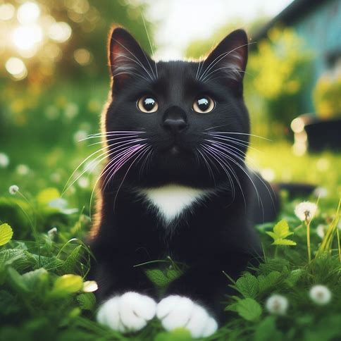 Piggieverse Pets...Maxwell, The Incognito Tuxedo Kitty