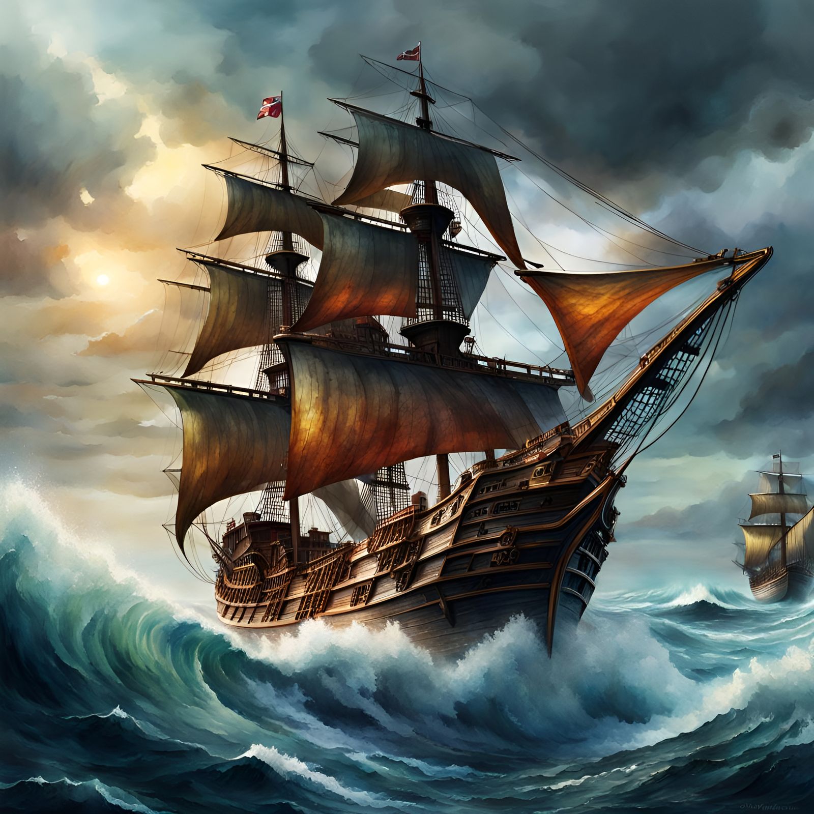 Old Pirate Ship