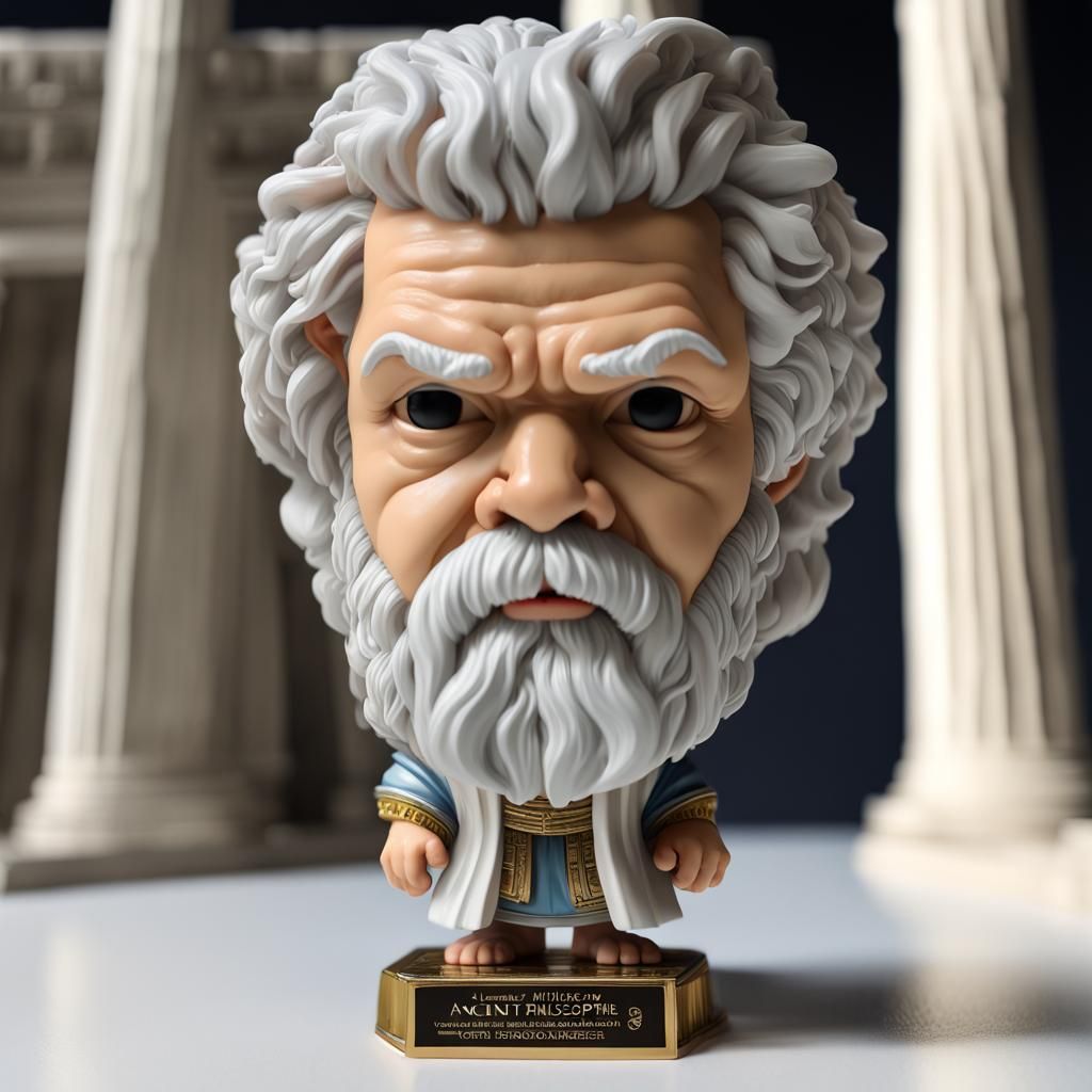 Bobblehead - Socrates  by @Pixel Alchemy