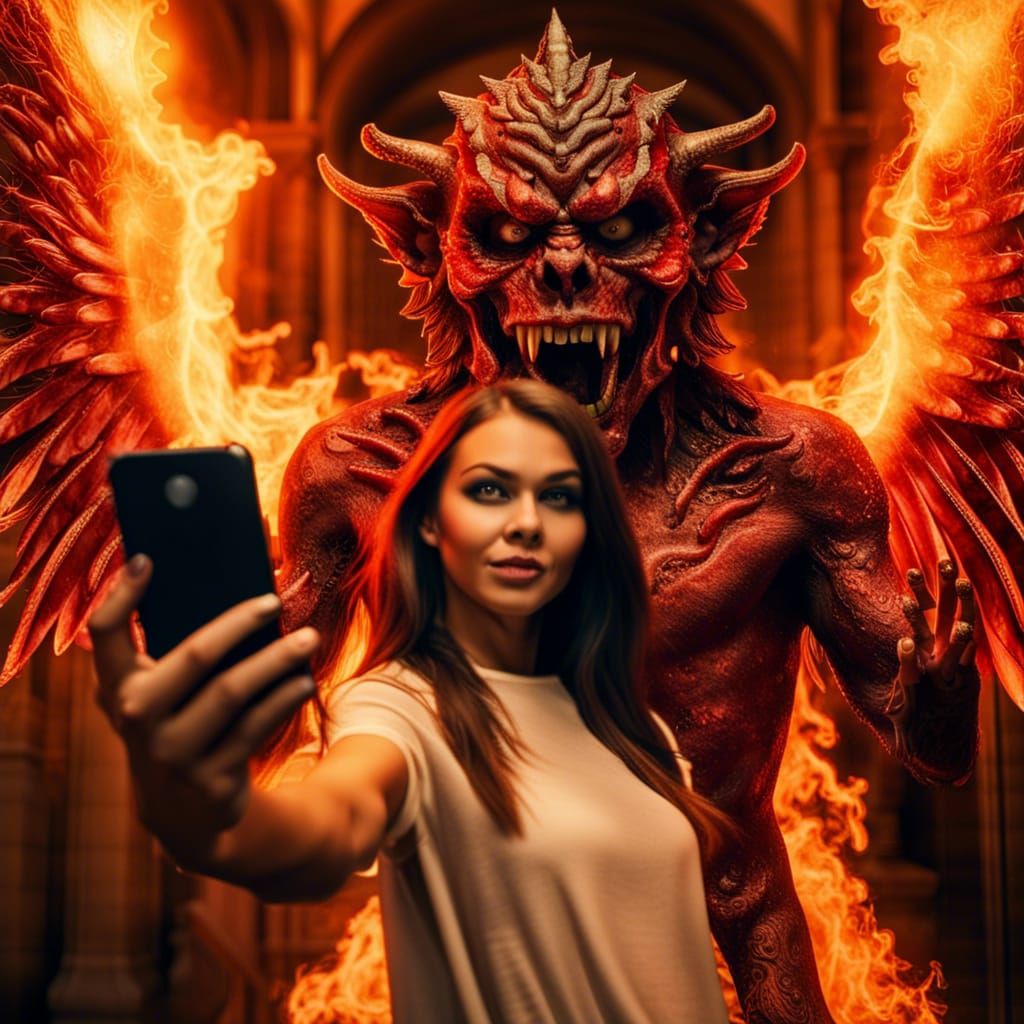 Me and my Devil  by @Rita Demeyer