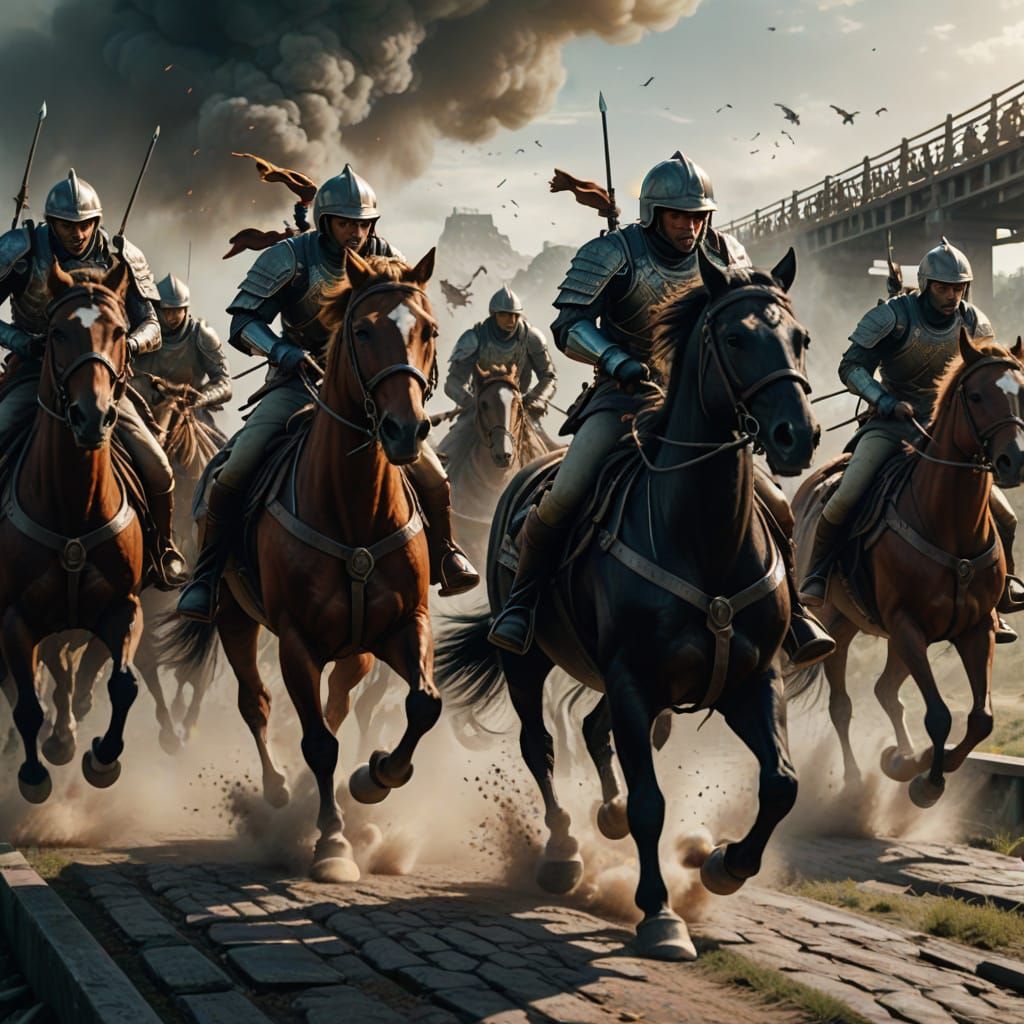 דוהרים לקרב