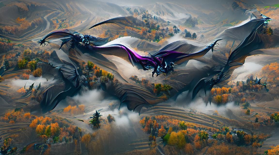 Flight of the dragons