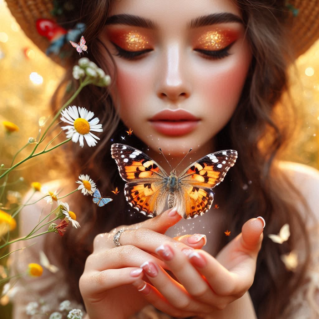 "Justo quando a lagarta pensou que o mundo tinha acabado, ela virou uma linda borboleta." _Lamartine