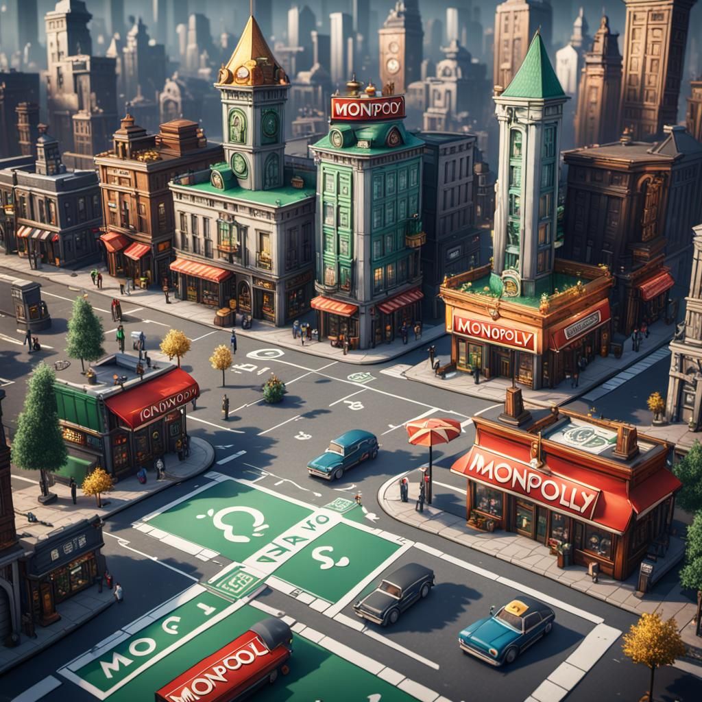 Monopoly World  by @Steven