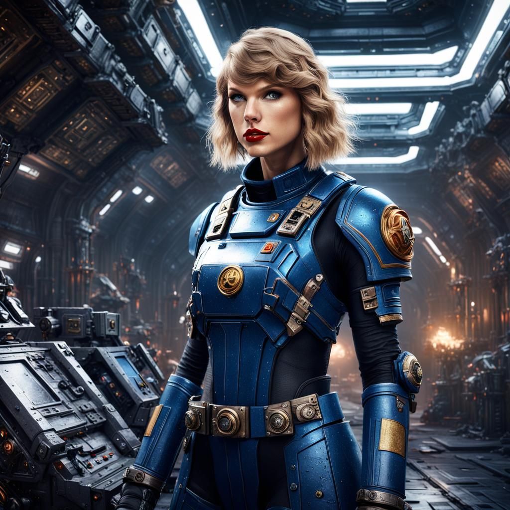 Warhammer 40K: Taylor Swift - AI Generated Artwork - NightCafe Creator