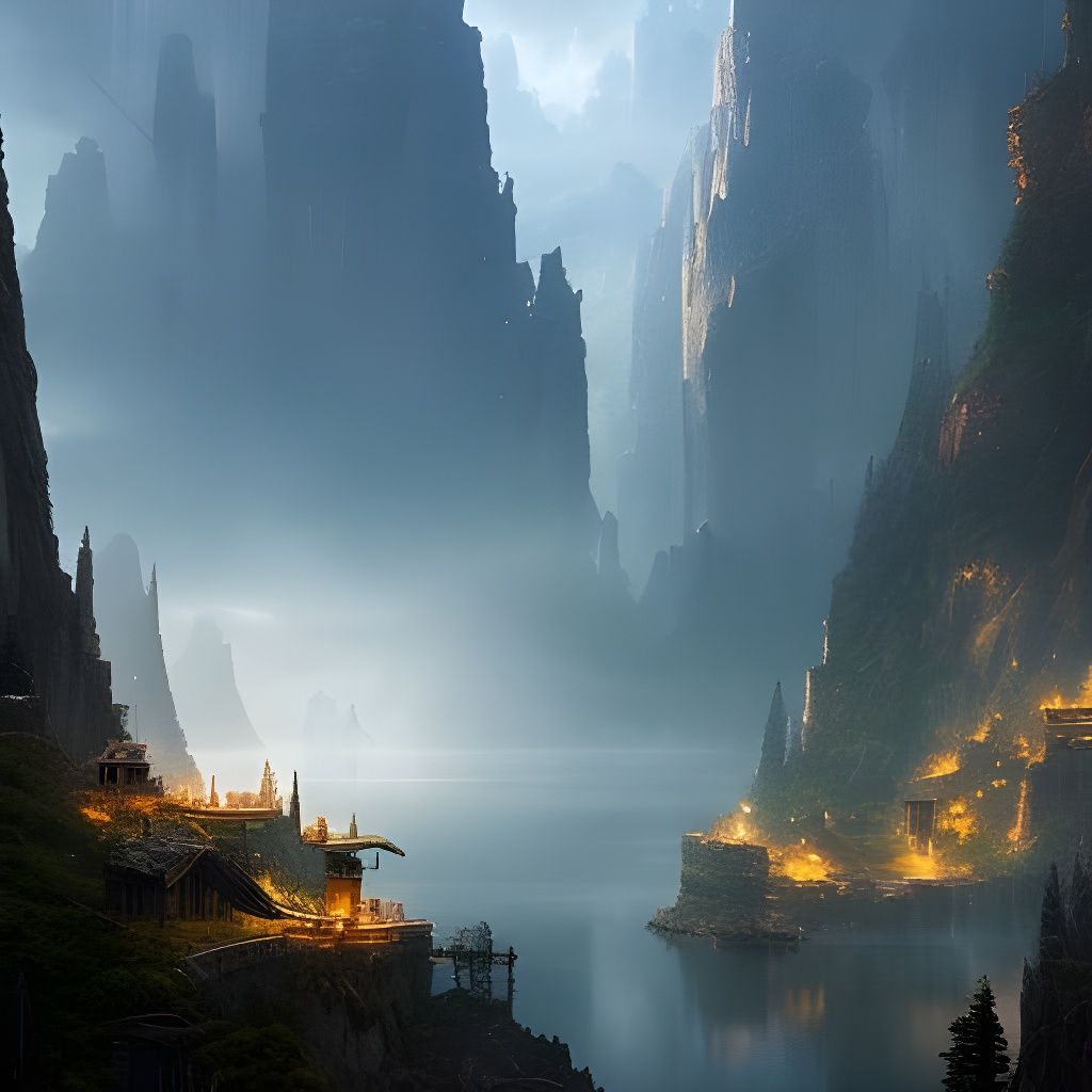 Foggy Lake