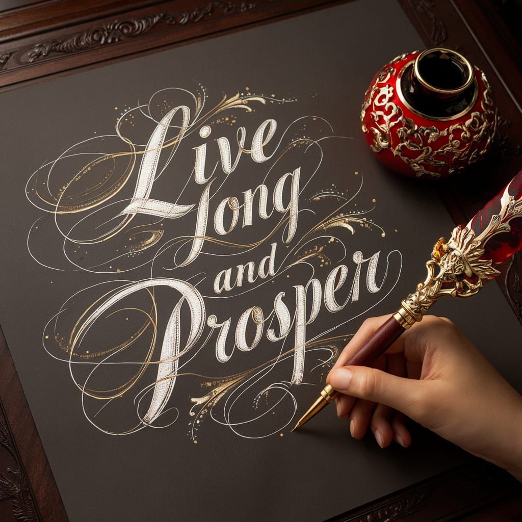 Live Long and Prosper  by @Soynuts