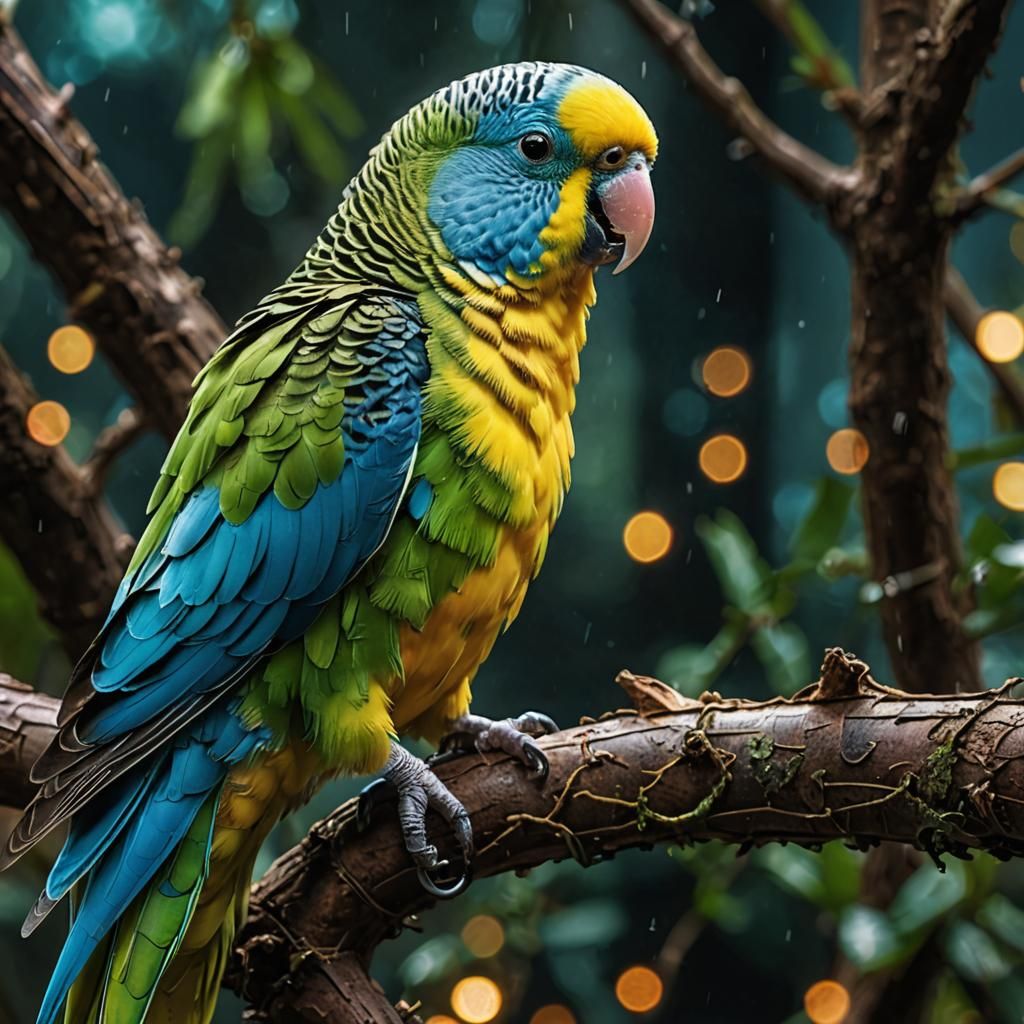 (Colorful Parakeet, cyborg, Guardian of the Galaxy 1:3), int...