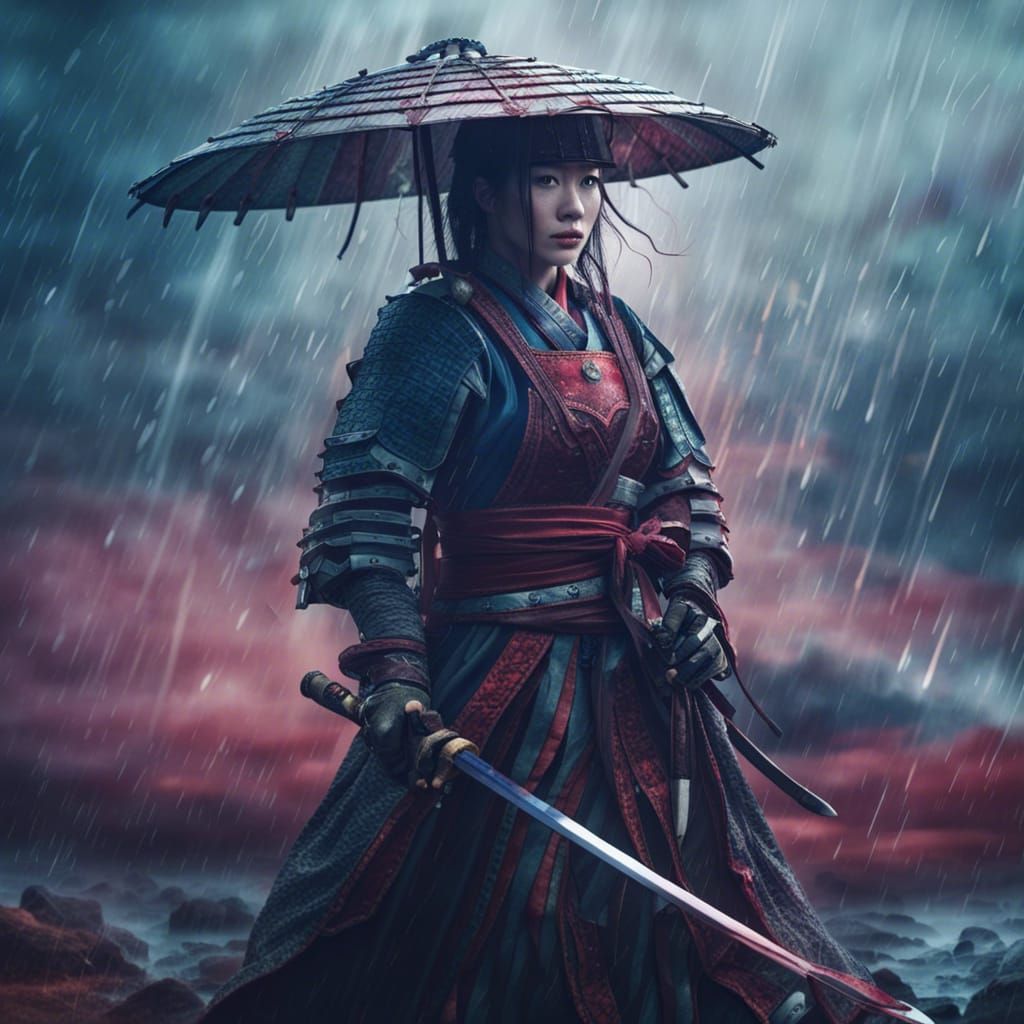 Samurai woman